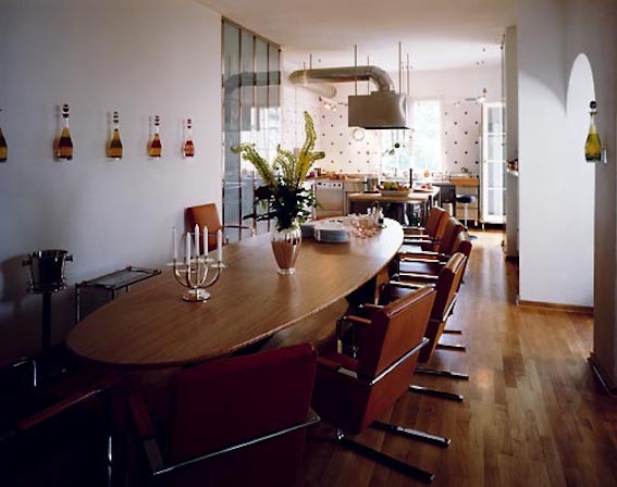 Küchenbereich in einer Münchner Galerie